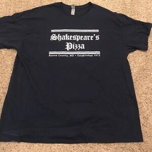 Shakespeare’s pizza T-shirt